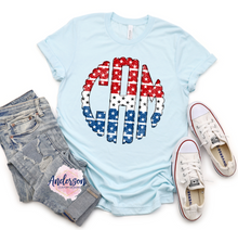 Load image into Gallery viewer, Patriotic Monogram