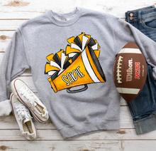 Load image into Gallery viewer, Personalized Cheer Pom Poms and Megaphone
