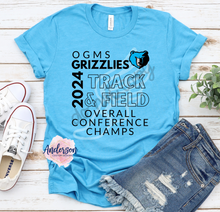 Load image into Gallery viewer, OGMS Track & Field Overall Conference Champs
