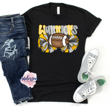 Load image into Gallery viewer, Warriors Football And Cheer