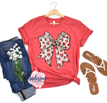 Load image into Gallery viewer, Valentine's Heart Bow