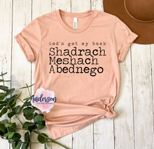 Load image into Gallery viewer, God's Got My Back