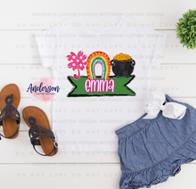 Load image into Gallery viewer, YOUTH Personalized St Patricks Day