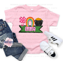 Load image into Gallery viewer, YOUTH Personalized St Patricks Day