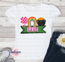 Load image into Gallery viewer, YOUTH Personalized St Patricks Day