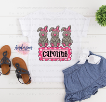 Load image into Gallery viewer, YOUTH Personalized Easter Bunnies