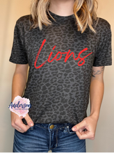 Load image into Gallery viewer, Custom Mascot On Black Leopard