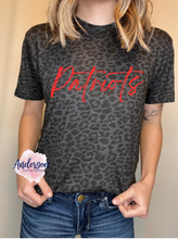 Load image into Gallery viewer, YOUTH Custom Mascot On Black Leopard