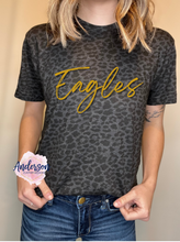 Load image into Gallery viewer, Custom Mascot On Black Leopard