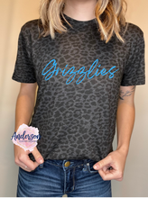 Load image into Gallery viewer, Custom Mascot On Black Leopard