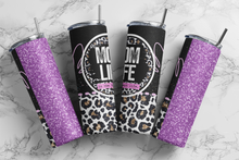 Load image into Gallery viewer, Mom Life Is The Best Life Leopard Tumbler