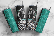 Load image into Gallery viewer, Mom Life Is The Best Life Leopard Tumbler