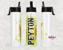 Load image into Gallery viewer, Personalized Sports Water Bottle