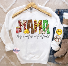 Load image into Gallery viewer, MAMA My Heart Is On That Field