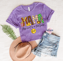 Load image into Gallery viewer, MAMA My Heart Is On That Field