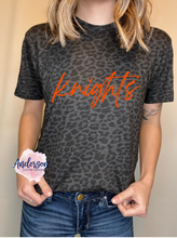 Load image into Gallery viewer, Custom Mascot On Black Leopard