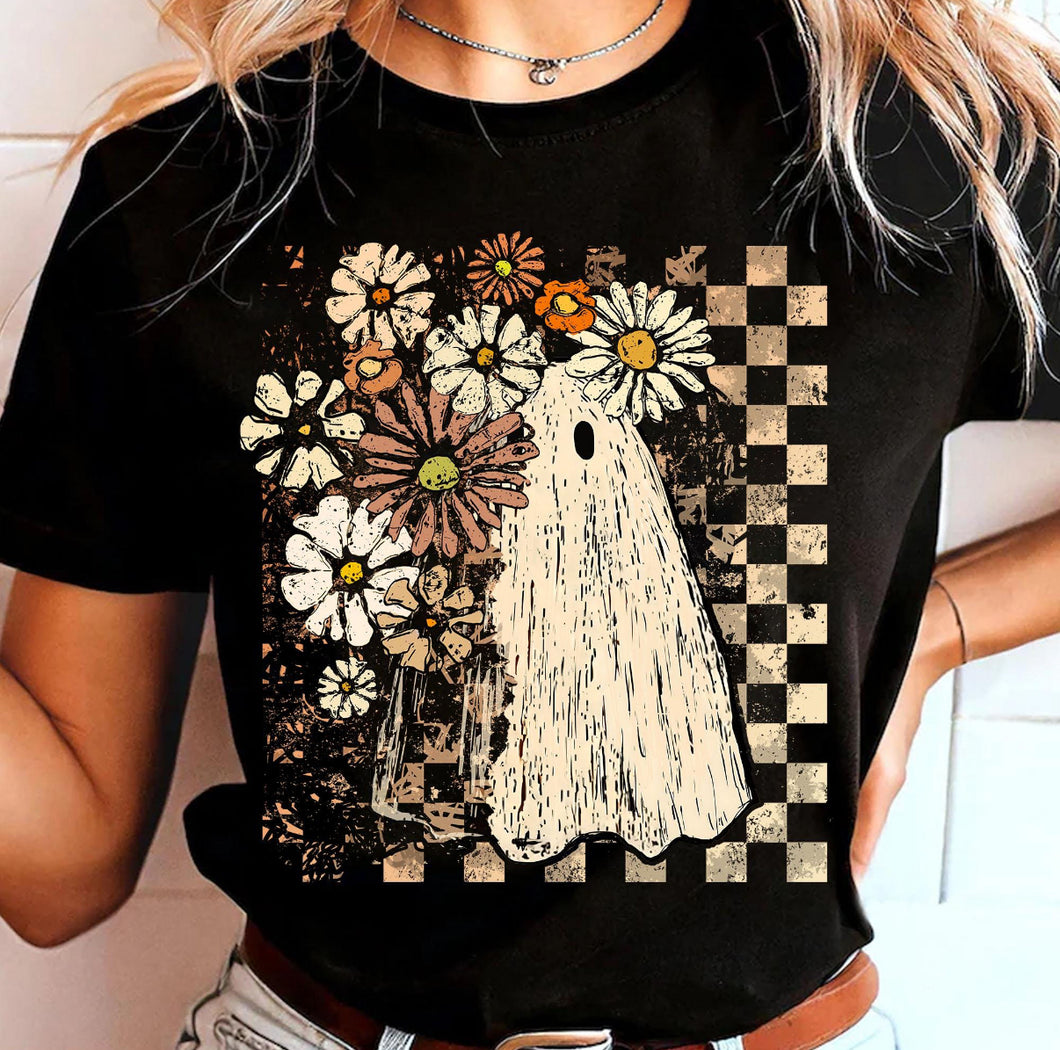 Floral Retro Ghost