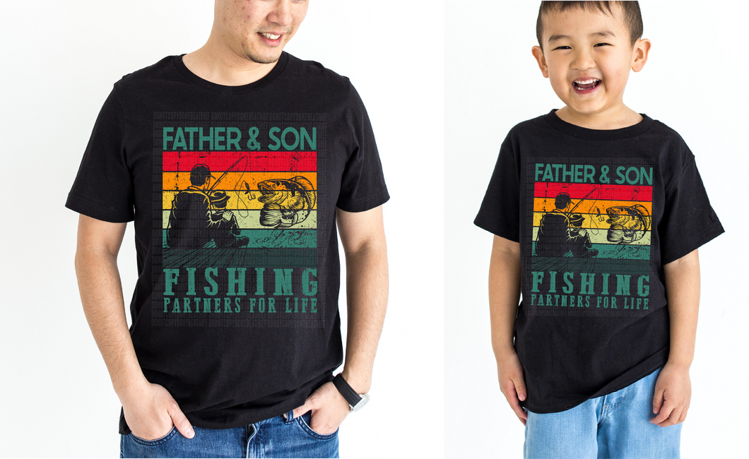 YOUTH Father & Son Fishing Partners For Life