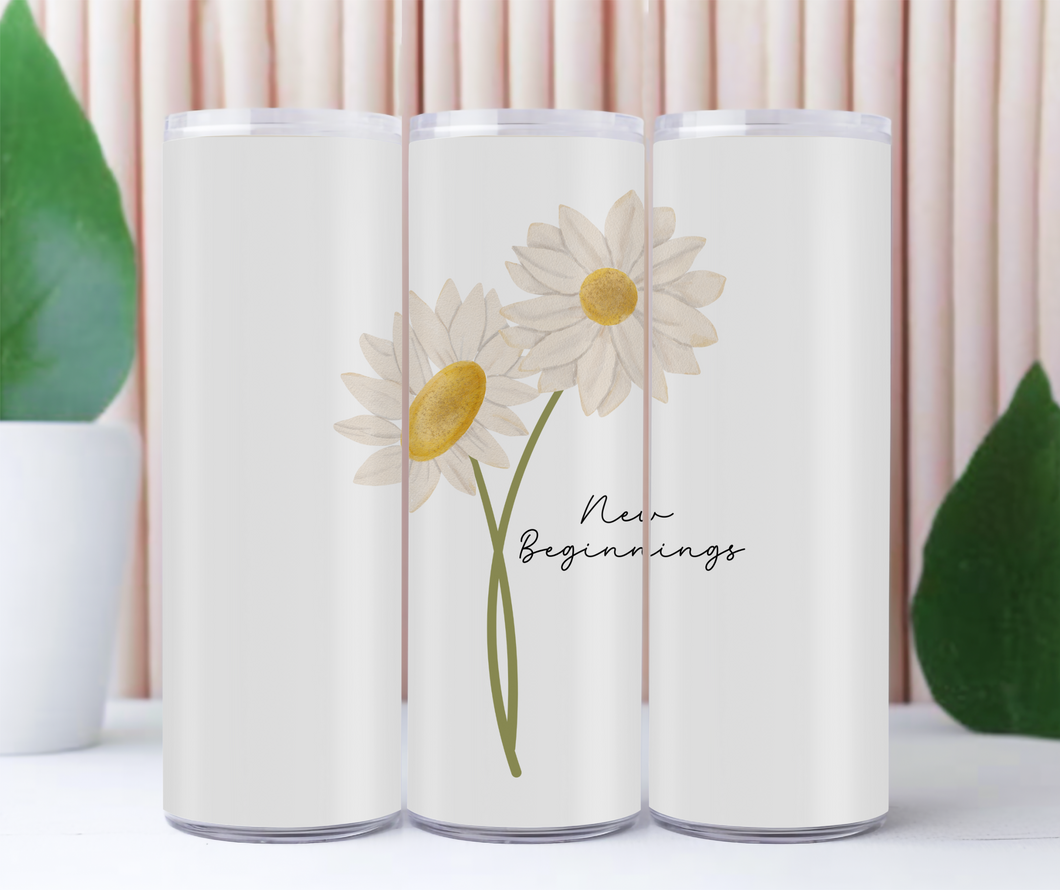 New Beginnings Tumbler