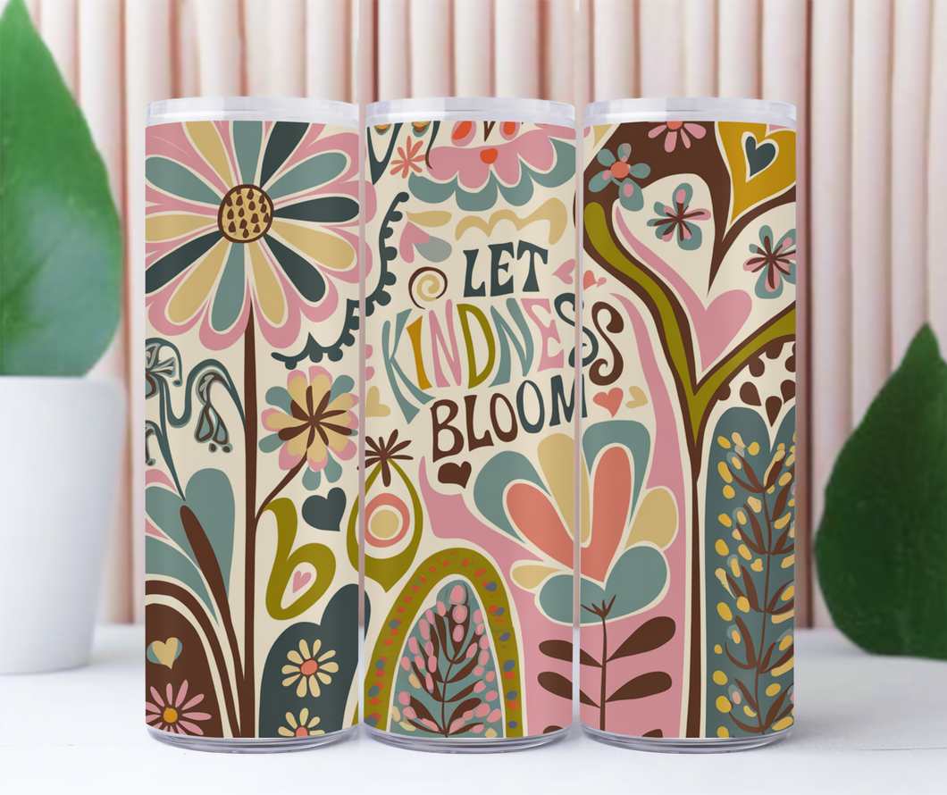 Let Kindness Bloom Tumbler