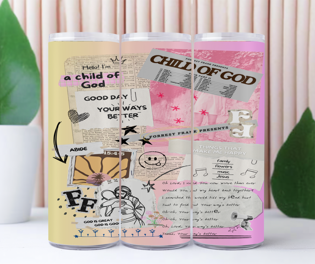 Child Of God Tumbler