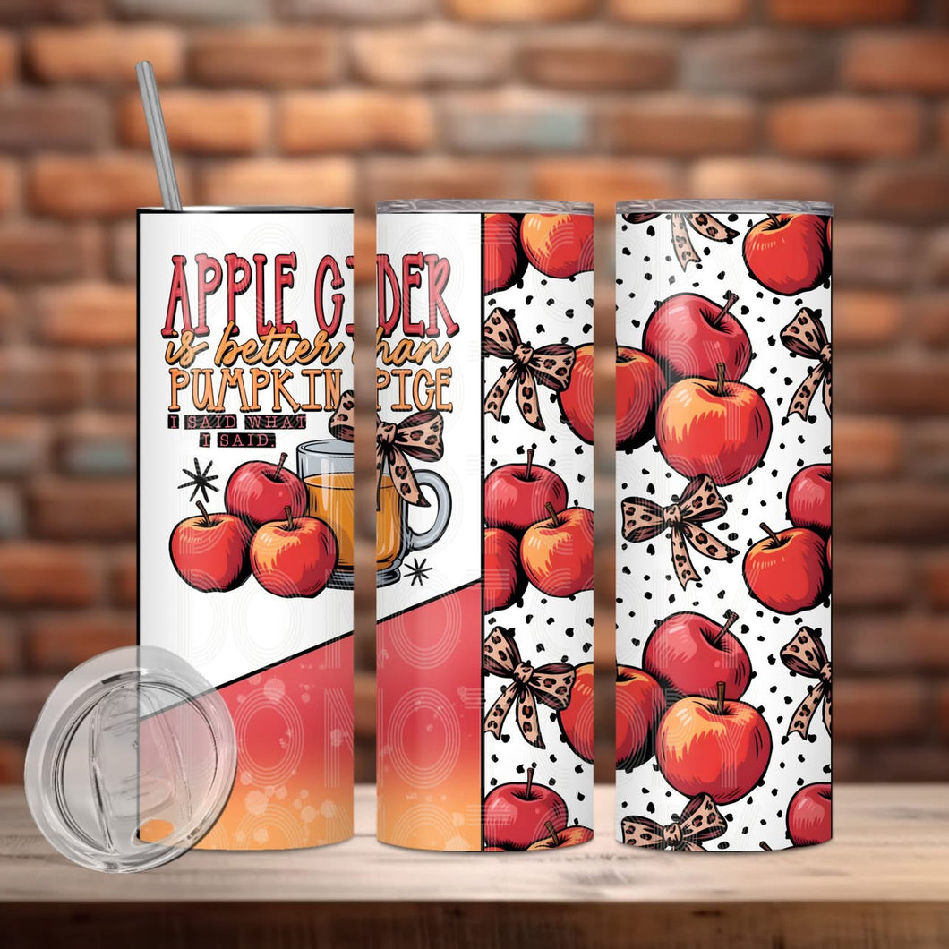Apple Cider Is Better Than Pumpkin Spice
