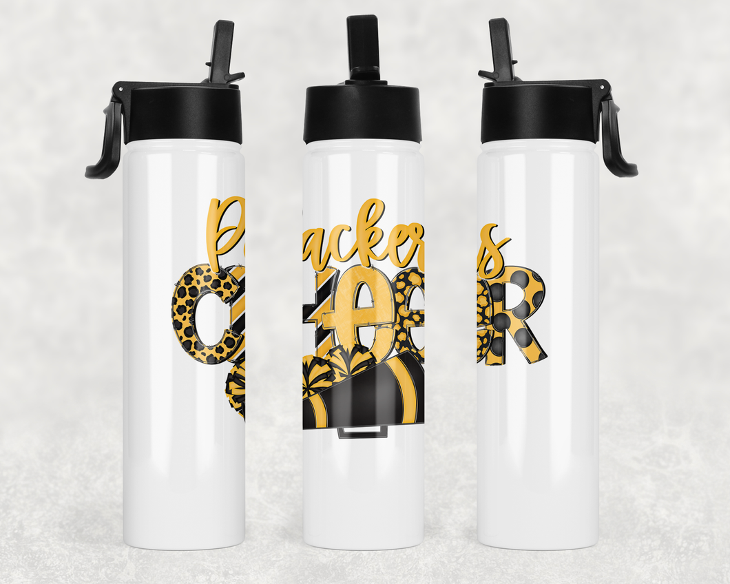 Arcadia Packers Cheer Water Bottle *Can add personalization*