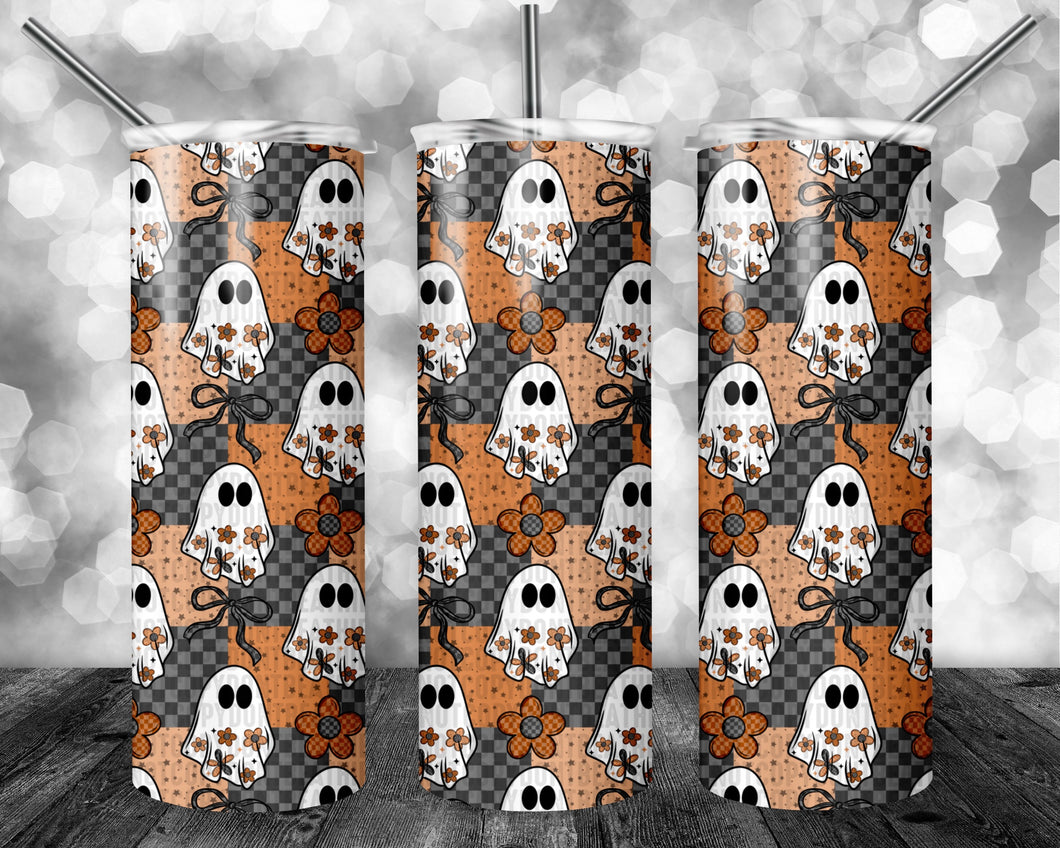 Retro Ghost Tumbler
