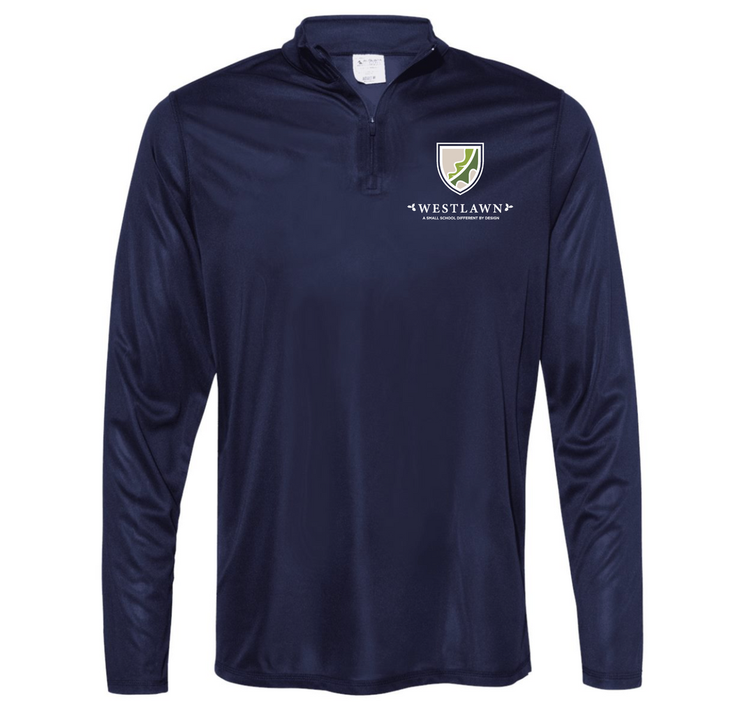 Westlawn Adult 1/4 zip Performance