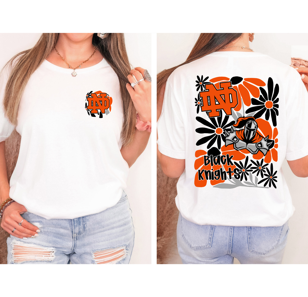 ND Black Knights Floral