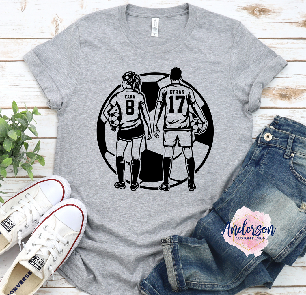 Custom Soccer Girl/Boy Player