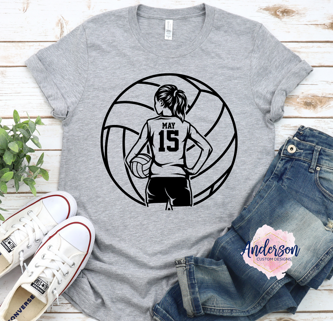 Custom Volleyball Player