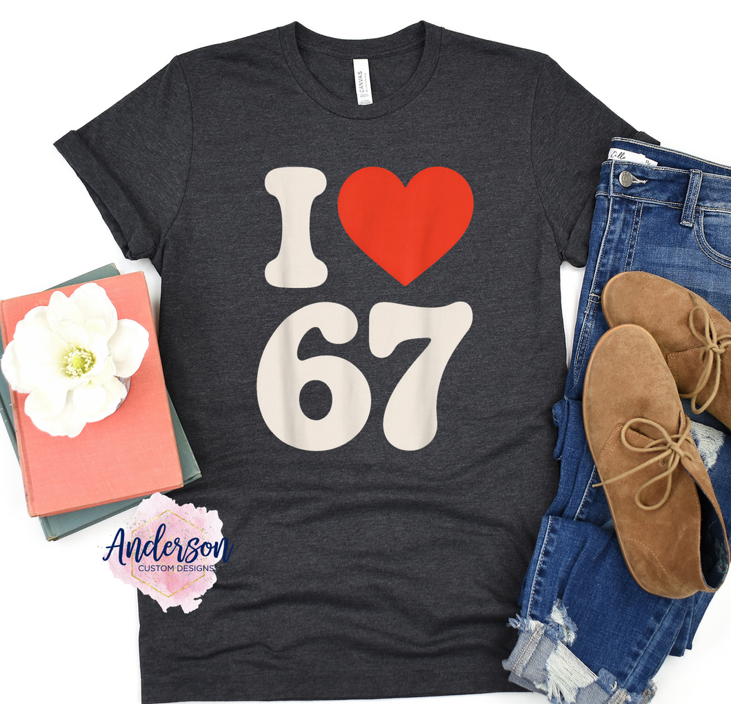 I Heart 6 7