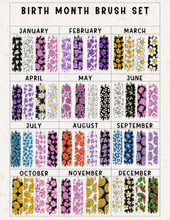 Load image into Gallery viewer, Birth Month Floral Family Name *Custom*
