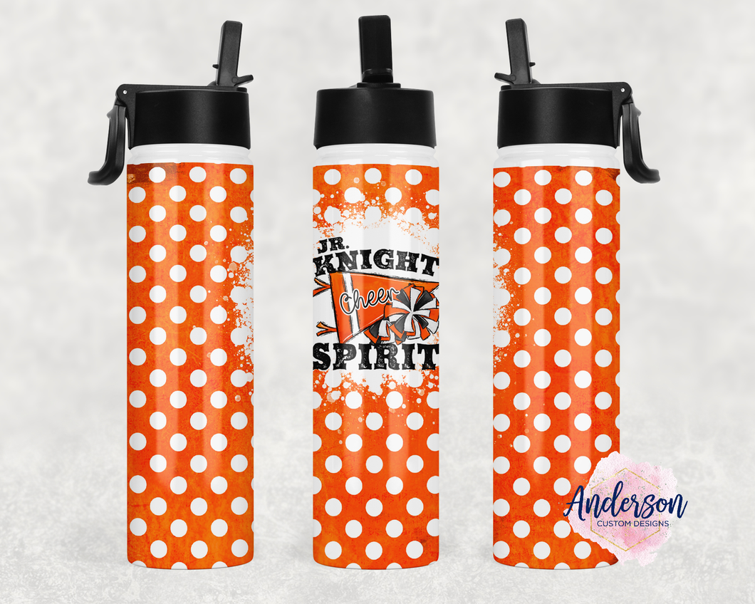 Jr Knight Cheer Spirit Water Bottle