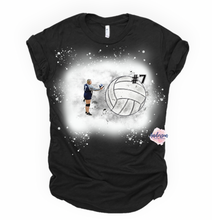 Load image into Gallery viewer, Custom Volleyball Player Tee
