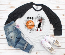 Load image into Gallery viewer, Custom Basketball Player Tee
