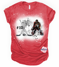 Load image into Gallery viewer, Custom Hockey Player Tee
