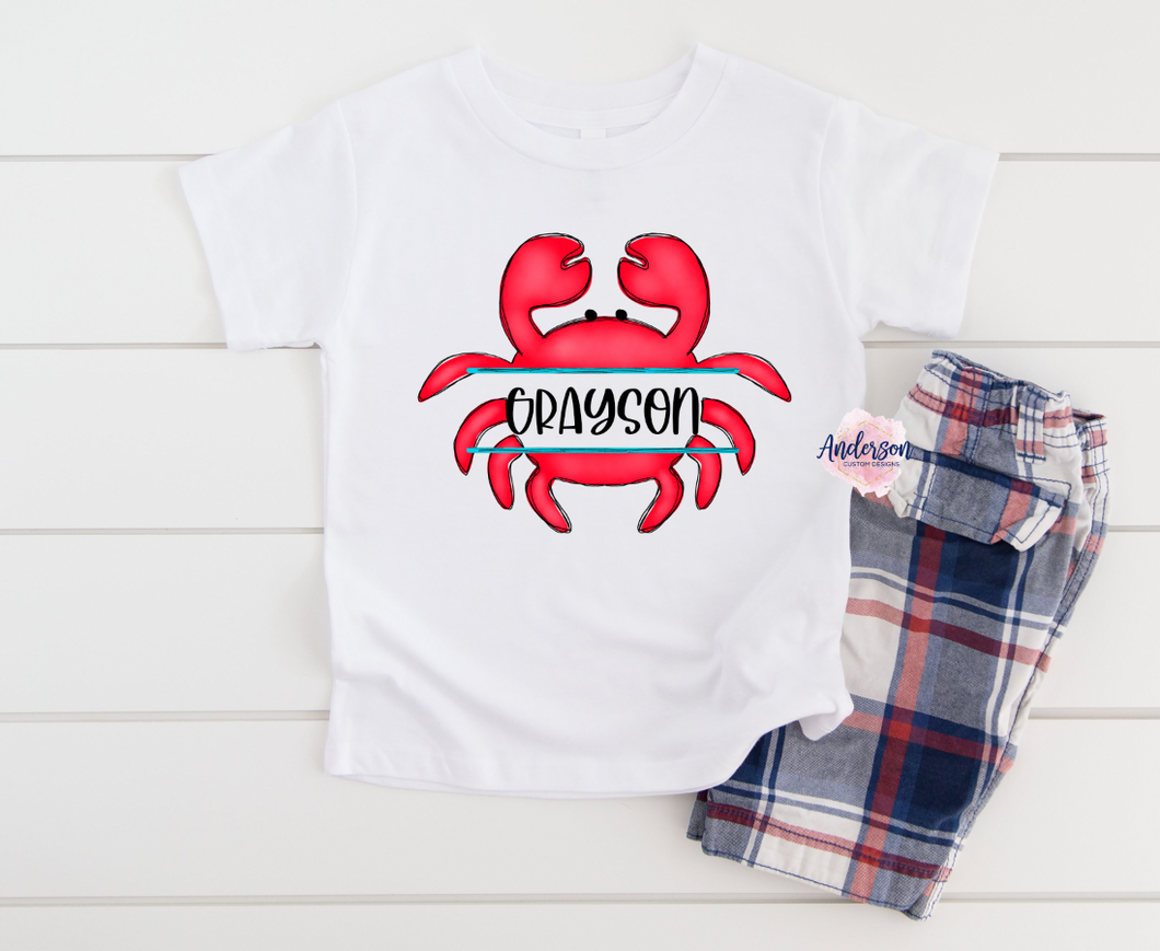 YOUTH Personalized Crab