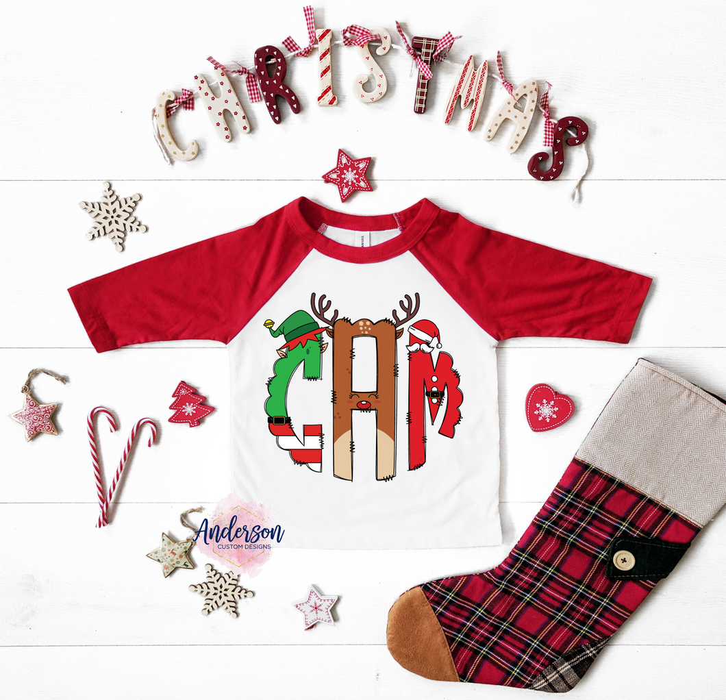 YOUTH Christmas Monogram